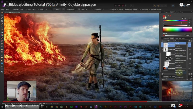 Star Wars in Affinity Photo